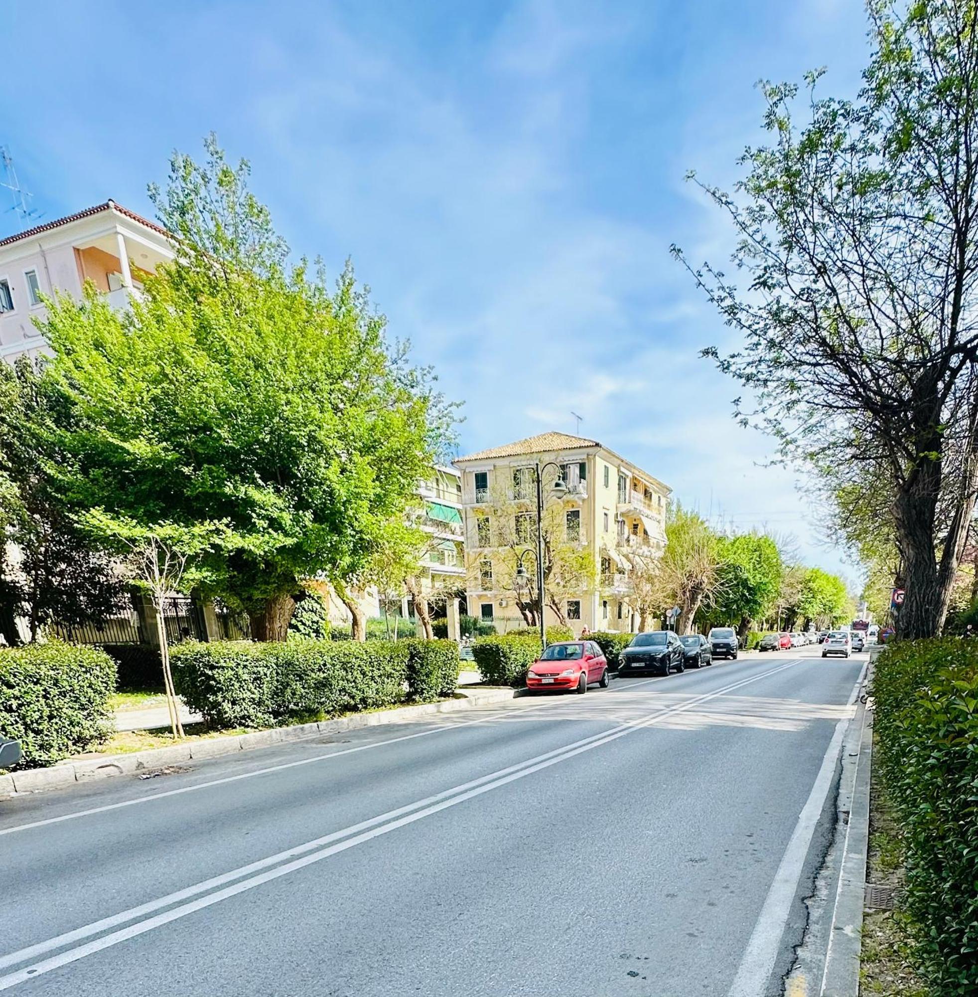 Elli & Klairi Apartment Corfu  ภายนอก รูปภาพ